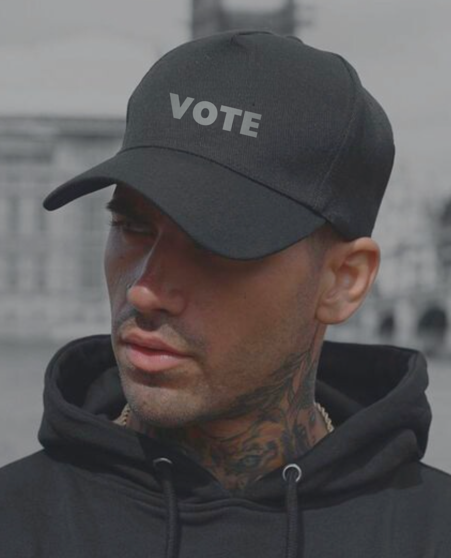 Eco Friendly "Vote" Trucker Hat