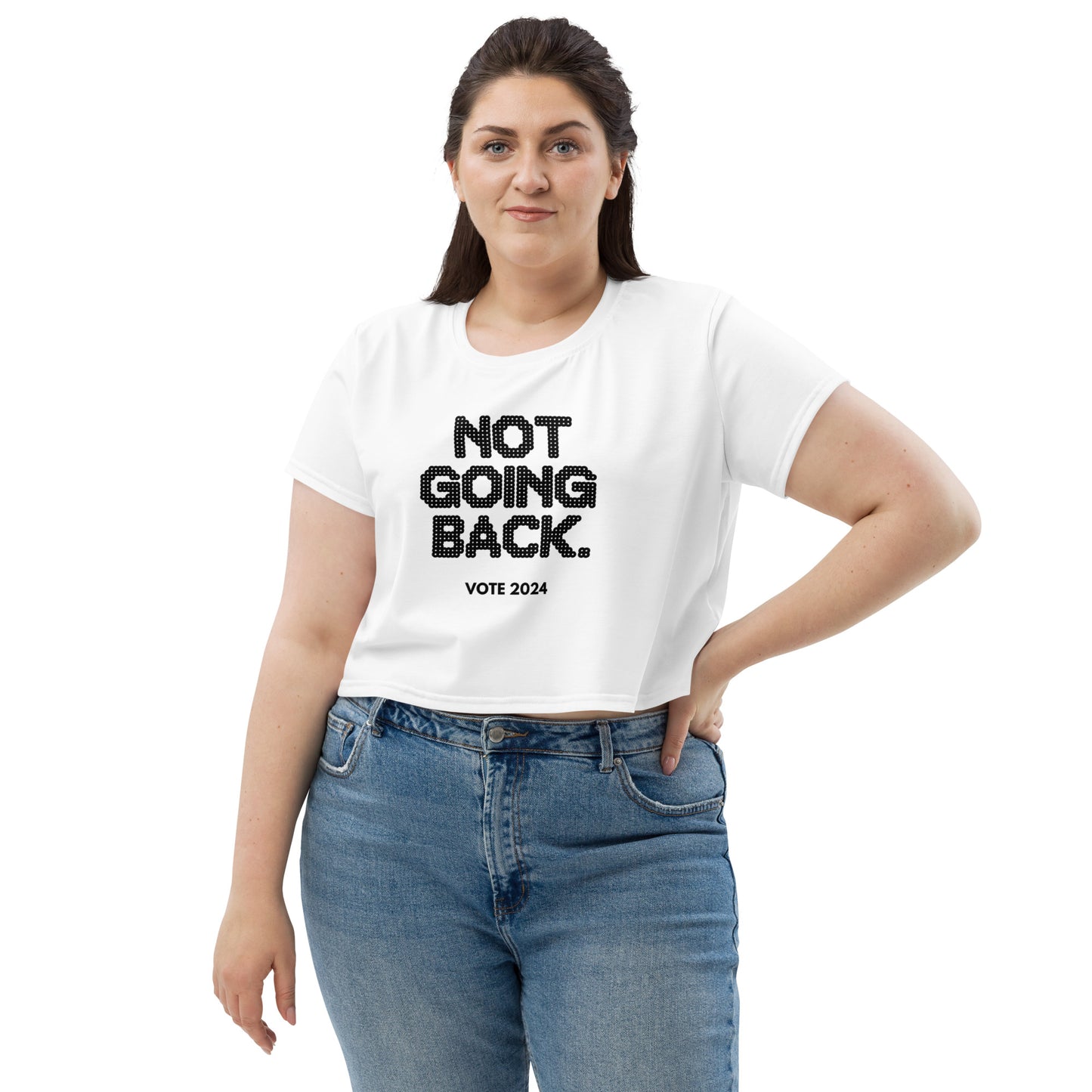 Not Going Back Crop Tee