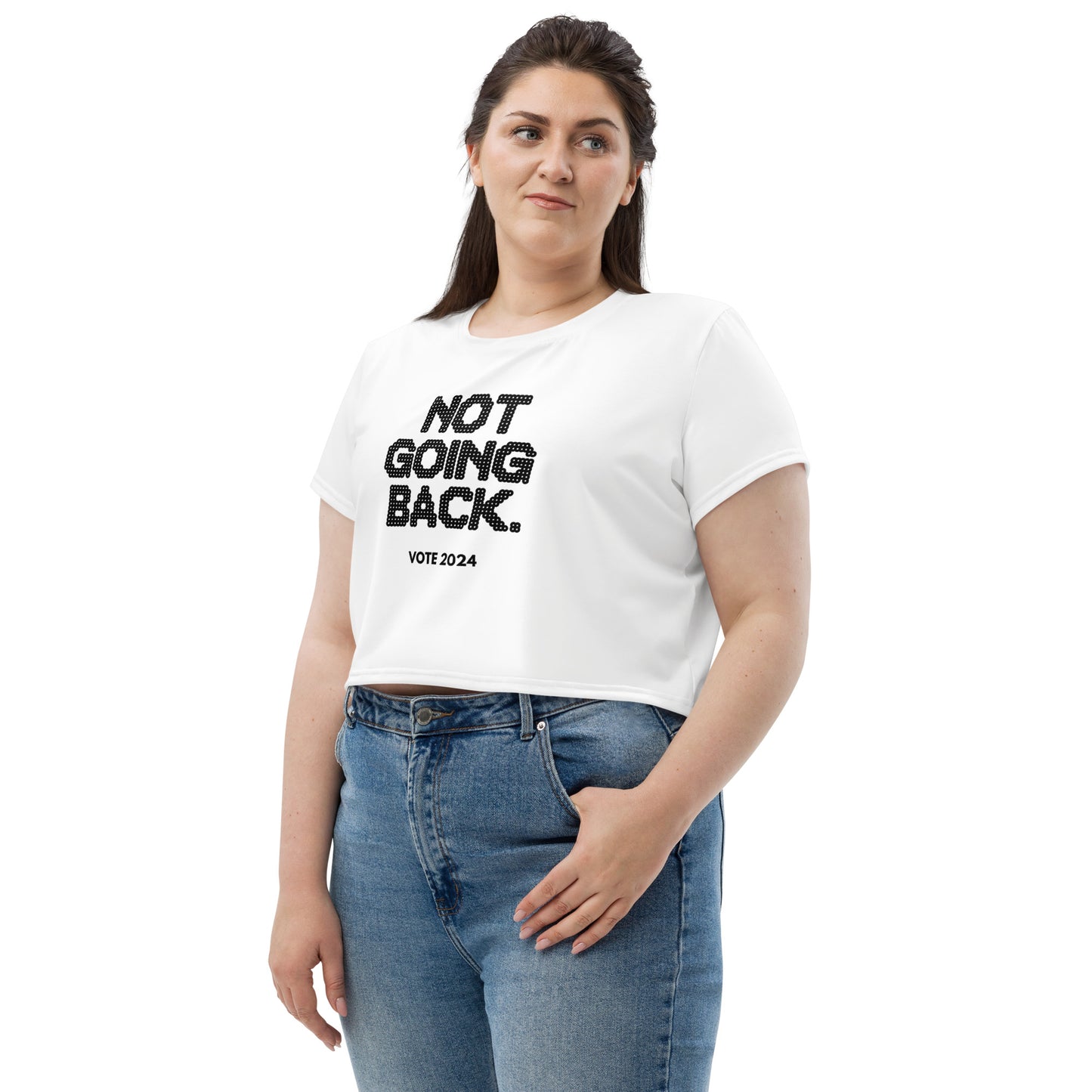 Not Going Back Crop Tee