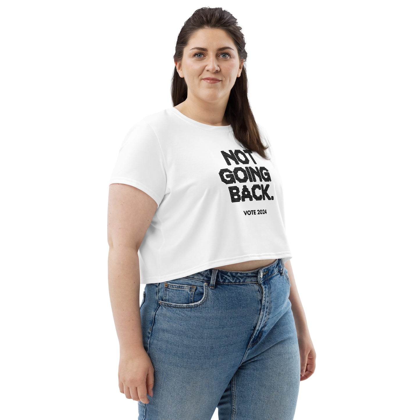 Not Going Back Crop Tee