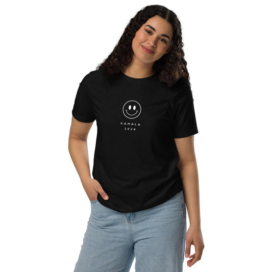 Y2KDems Happy Face Unisex Voter t-shirt (Eco)